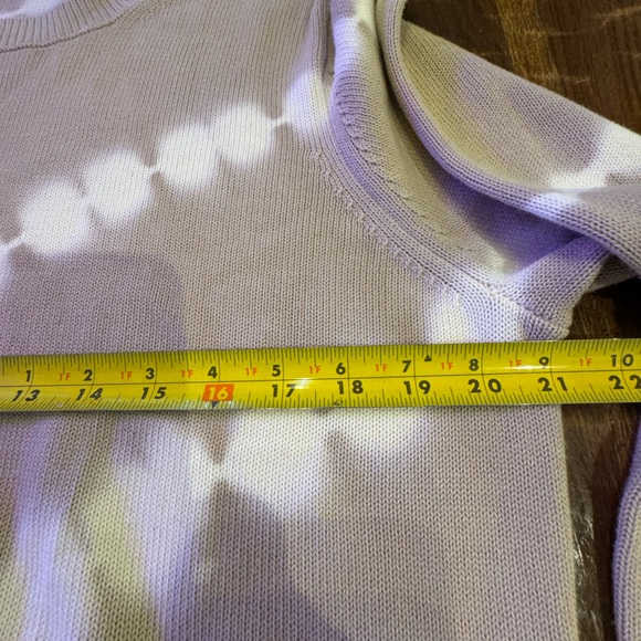 VERONICA BEARD Nikasha Tie-Dye Cotton Sweater - Size Medium - Picture 6 of 7